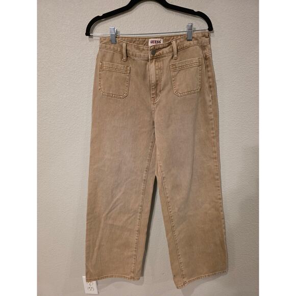 Guess High Rise Wide Leg Denim Jeans Sz 28 Closet Clean Out - Picture 4 of 11